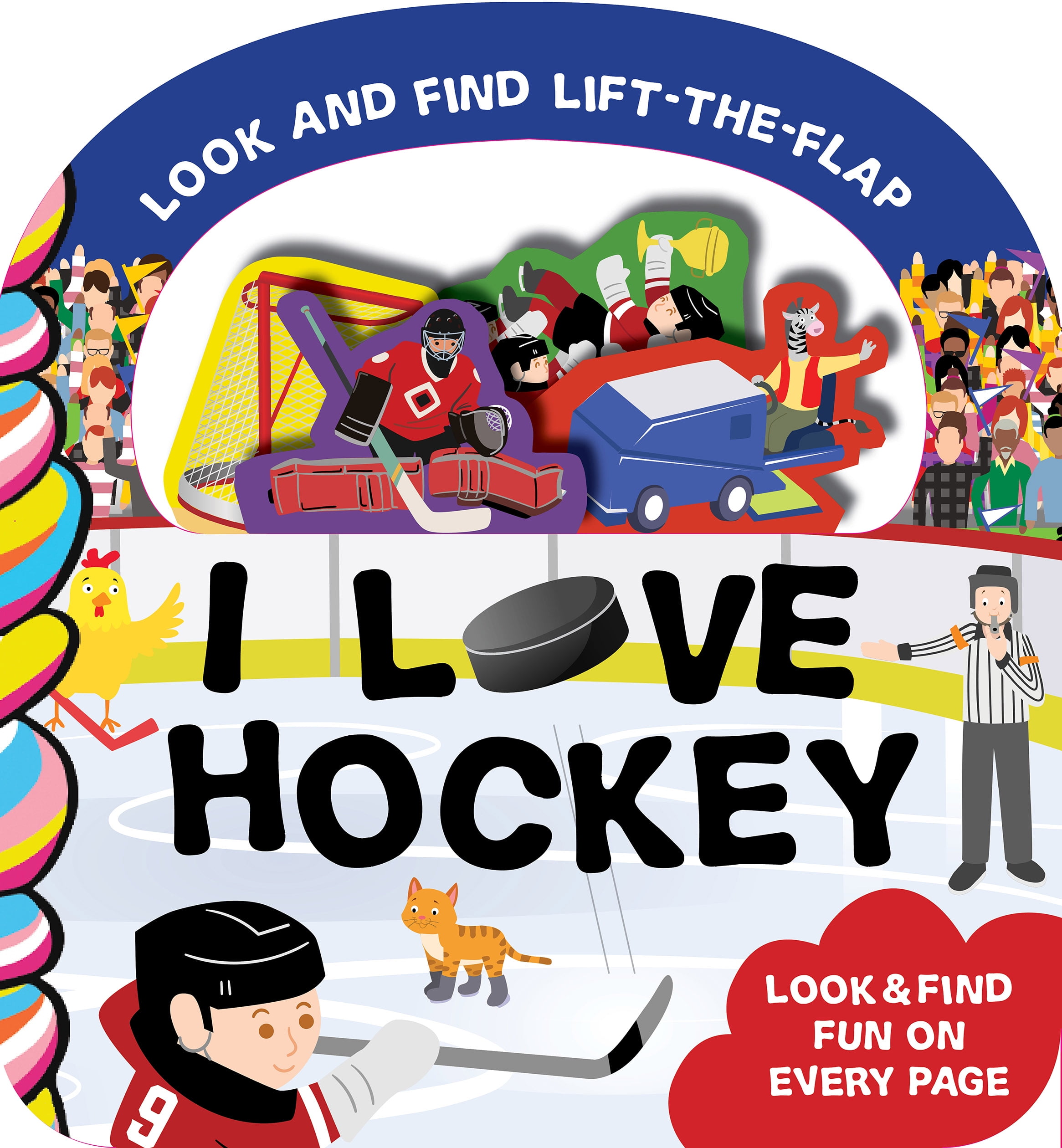 New and Trending: Look and Find Lift the Flap: I Love Hockey by Harry Caminelli