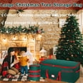 thumbnail image 4 of 2Pcs Christmas Tree Storage Bag,Heavy Duty Tree Bag Fit Up to 7.5 ft Artificial Disassembled Trees with Durable Handles,Waterproof Tear-proof Xmas Tree and Ornaments Storage Bag, 4 of 9