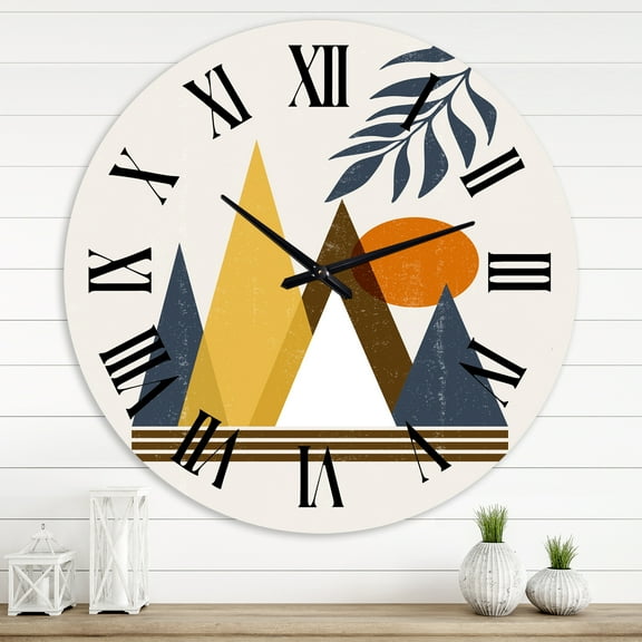 Designart 1 in Quartz Modern/Contemporary Wall Clock