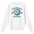 thumbnail image 4 of Naruto Shippuden Ichiraku Ramen Bowl Juniors White Long Sleeve Sweatshirt-Small, 4 of 7