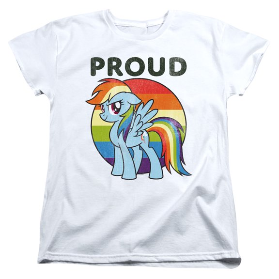 My Little Pony TV Proud S/S Women's T-Shirt White