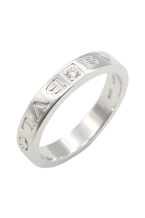 Pre-Owned BVLGARI B-zero1 Ring (1PD) in 18K White Gold with Diamonds, Available Silver and...