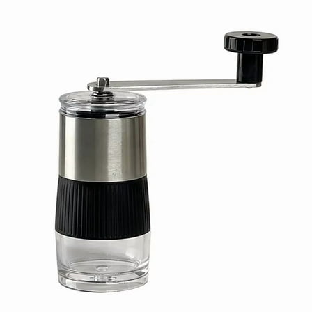 Manual Coffee Grinder - Stainless Steel with Ceramic Grinding Core, Hand Cranking Bean Mill, Compact & Portable Design,1 * coffee grinder