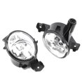 thumbnail image 4 of Par de luces antiniebla Yuxing para parachoques delantero 63176924655 63176924656 negro transparente, 4 of 5