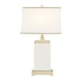 thumbnail image 2 of Hampton Hill Colette Ceramic and Metal Table Lamp in Off White/Ivory, 2 of 4