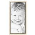 thumbnail image 2 of ArtToFrames 18" x 37" Silver with Black Lip Picture Frame, 18x37 inch Multi Wood Poster Frame (WOM-5193),  Pack, 2 of 7