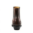 thumbnail image 5 of Men's Chelsea Boots Casual Comfortable High top Western Cowboy Boots Embroidered Pointed Toe Stitched Oxford Boots, 5 of 7