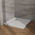 thumbnail image 4 of Goodyo 36x36in Shower Base White, Centered Drain and Single-Threshold, 4 of 8