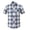 A104-Yellow, variant on Hessimy Mens Plaid Short Sleeve Button Down Shirts Cotton Regular Fit Casual,Plaid(Sky Blue,40)