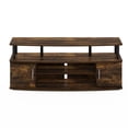 thumbnail image 3 of Furinno JAYA Large Entertainment Center Hold up to 55-IN TV, Amber Pine/Black, 3 of 6