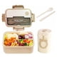 thumbnail image 1 of Cajas bento para adultos, lonchera bento, lonchera bento a prueba de fugas con 3 compartimentos, 1 of 7