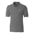 thumbnail image 2 of Men's Cutter & Buck Steel Baylor Bears Vault Advantage Tri-Blend Pique Big & Tall Polo, 2 of 3