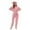 02 Pink, variant on Weiqiqre Rompers for Women Fleece Onesies Pajamas Fuzzy Sherpa Adult Hooded One Piece Onesie Winter Romper Flannel Loungewear Sleepwear