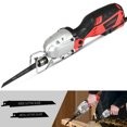 thumbnail image 4 of Costway 5 Amp 4-1/2'' Compact Reciprocating Saw Handheld Corded Electric 2 Wood Blades, 4 of 10