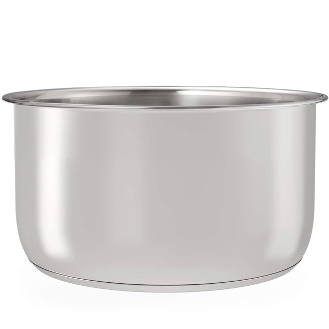 Sicheer Stainless Steel Inner Pot Replacement Insert Liner Accessory Compatible with Ninja Foodi 5 Quart