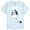 Aunt Trixie Blue Gray, variant on Bluey Men's Short Sleeve Graphic T-Shirt Grandad Orange