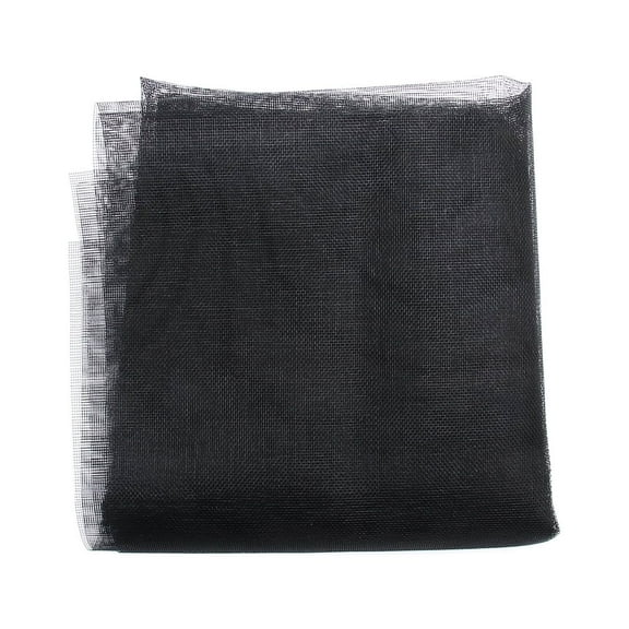 Masteelf  Glass Fiber Screen Mesh Netting for Home Window Fog Frame Black