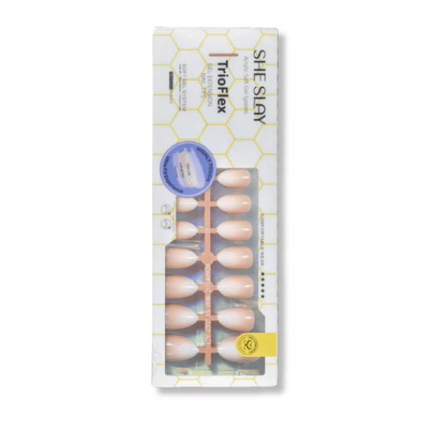 SheSlay Press-On Nail Starter Kit – UV Lamp, Full Nail Prep System & Thifit Almond Press-On Nail Set