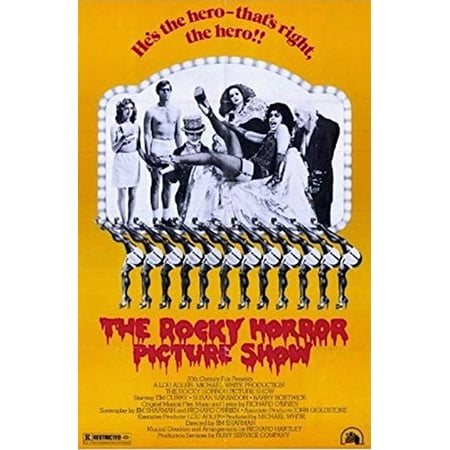 Art Tin - The Rocky Horror Picture Show 1975 36x24 Movie Art Print Poster Tim Curry Musical