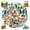 3A-50pcs, variant on 35pcs-50pcs Tropical Stickers Vacation Sticker Pack Summer Kids Stickers for Laptops Notebooks Suitcases