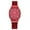 Red, variant on SUSHNAG Fashionable Women'S Simple Watch Analog Quartz Ladies Steel Strap Watch Stainless Watch Casual Women'S Watch