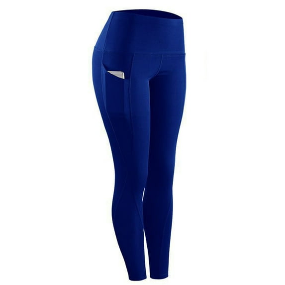 Frontwalk Yoga Pants with Pockets for Women High Waisted Tummy Control Leggings Workout Gym Activewear Plus Size