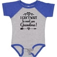 thumbnail image 3 of Inktastic I Can't Wait to Meet You Grandma Baby Announcement Boys or Girls Baby Bodysuit, 3 of 5