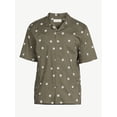 thumbnail image 3 of Free Assembly Men's Short Sleeve Camp Shirt, 3 of 5