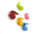 thumbnail image 5 of Foqnuq 5pcs Cute Snail Cup Identifiers, Silicone Wine Glass Markers, Creative Tea Bag Clips, Stylish Drink Labels for Easy Recognition and Decoration, 5 of 9