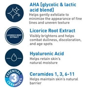 CeraVe Skin Renewing Nightly Exfoliating Treatment Anti-Aging Face Serum, 1.7 fl oz