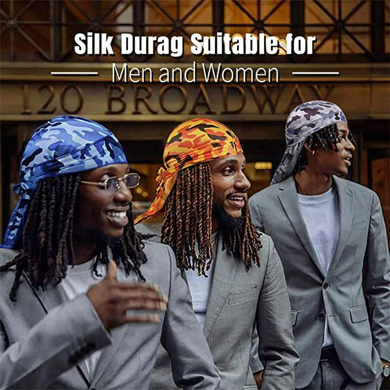 High Quality Head Wrap Silky Hair 360 Waves Du Rag Bonnet Durag for Men  Scarf