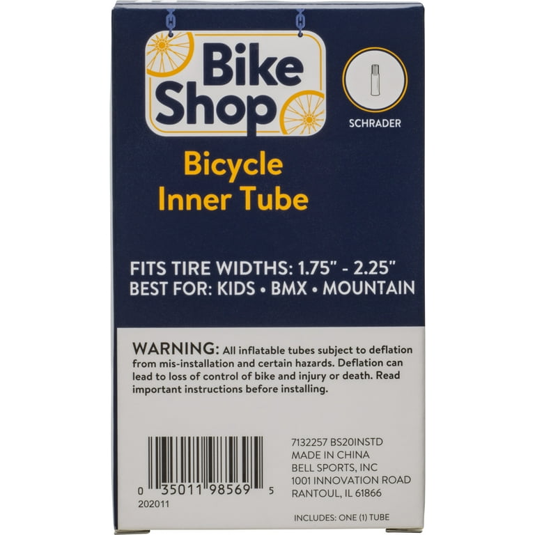 Bike Shop Bicycle Inner Tube Schrader Valve 20 x 1.75 2.25