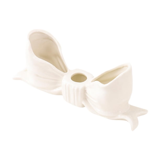Ornamento para soportes de velas, soporte de velas de candelabros romántico y moderno para celebraciones en casa, boda de aniversario , Blanco