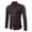 Z01 Coffee, variant on Men Long Sleeve Dress Shirts Wrinkle Free Fashion Collar Regular Fit Button Down Shirt Lightweight Business Casual Tops With Pocket Blue L