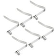 thumbnail image 1 of Unique Bargains 9.5x6mm Kayak Paddle Snaps, Hollow Button Single Pin Lock Tube Spring Clip for Tent Pole, 6 Pack, 1 of 6