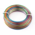 thumbnail image 5 of Aluminum Craft Wire 55m/roll Colorful Aluminum Wire 1mm 1.5mm 2mm Jewelry Findings for Jewelry DIY Crafts Making Accessories
--------
Craft Wire for Jewelry Making DIY Crafts, 5 of 7