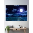 thumbnail image 2 of Midnight Sky Poster Wall Art, Modern Wall Decor, 24x36 UNFRAMED, 2 of 3
