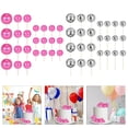 thumbnail image 2 of 24pcs Miniature Discos Ball Cupcake Picks Cake Toppers Dessert Birthday Decorations Festival Cake Embellishments, 2 of 11