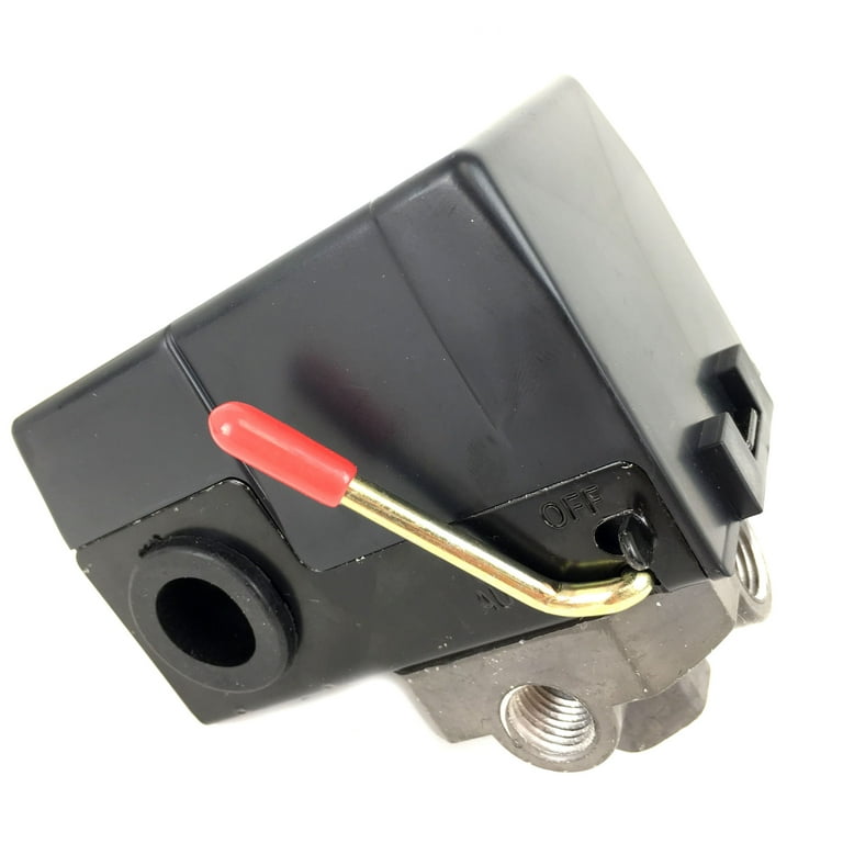 Husky Pressure Switch 4 Ports 150psi Replacement w/Unloader 90 degree Angle  