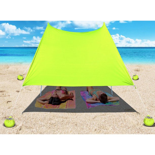 Sunrise Portable Canopy Tent Sun Shelter with Sand Anchor