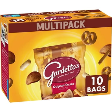 Gardetto's Snack Mix, Original AIF4 Recipe, Multipack Snack Bags, 1.75 oz, 10 ct