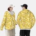 thumbnail image 4 of Fotbe Ears Of Corn Chaqueta con Protección Solar UPF 50+ para Hombre y Mujer, Camisa con Capucha y Bolsillos-Small, 4 of 7