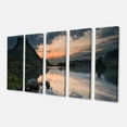 thumbnail image 2 of Stunning Sunrise over Lake Panorama - Large Landscape Canvas Art Print, 2 of 3
