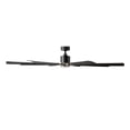 thumbnail image 3 of Aura Indoor and Outdoor 8-Blade 72in Smart Ceiling Fan in Brushed Nickel Matte Black with 3000K LED Light Kit and Remote Control, 3 of 6