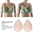 thumbnail image 3 of Teardrop Shaped Breast Implants§breast Implants§white Breast Implants§mastectomy Prosthesis§cd Cup Breast Implants§mastectomy Breast 2pcs Teardrop Shaped Breast CD Cup, 3 of 8