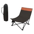 thumbnail image 4 of Silla de Camping Shamjiam plegable portátil marrón, 4 of 8