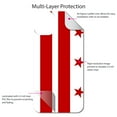 thumbnail image 4 of DistinctInk Custom SKIN / DECAL compatible with OtterBox Symmetry for iPhone 11 Pro MAX (6.5" Screen) - Washington DC Flag - US State Flag, 4 of 5