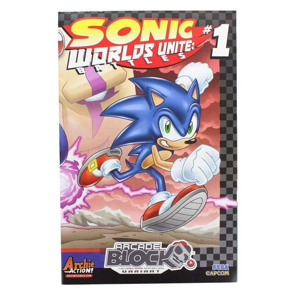 Comic Sonic the Hedgehog Worlds Unite Battles #1