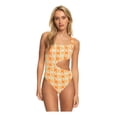 thumbnail image 1 of Traje De Baño Roxy Mujer Dama Playa Surf Kind Kate naranja S, 1 of 7
