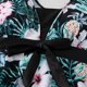 thumbnail image 5 of Gibobby Conjunto de Bikini para Mujer Nuevo traje de baño de comercio exterior europeo y americano con cuello en V estampado falda Sexy para mujer traje (Negro,M), 5 of 5
